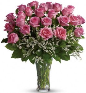 Long-stemmed Pink Roses
